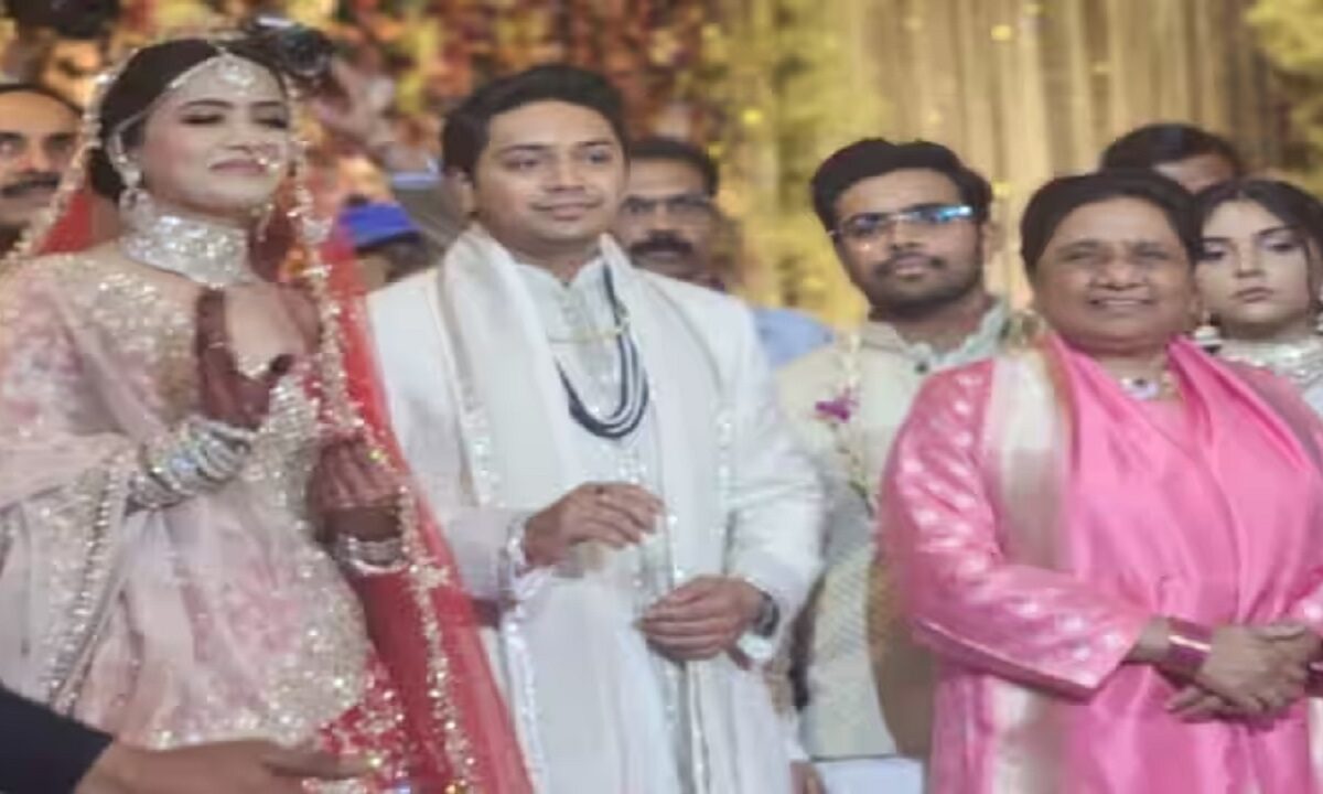 Mayawati Nephew Wedding