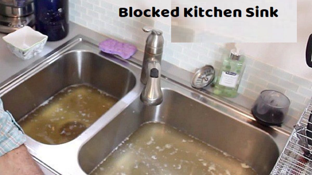 Blocked Kitchen Sink