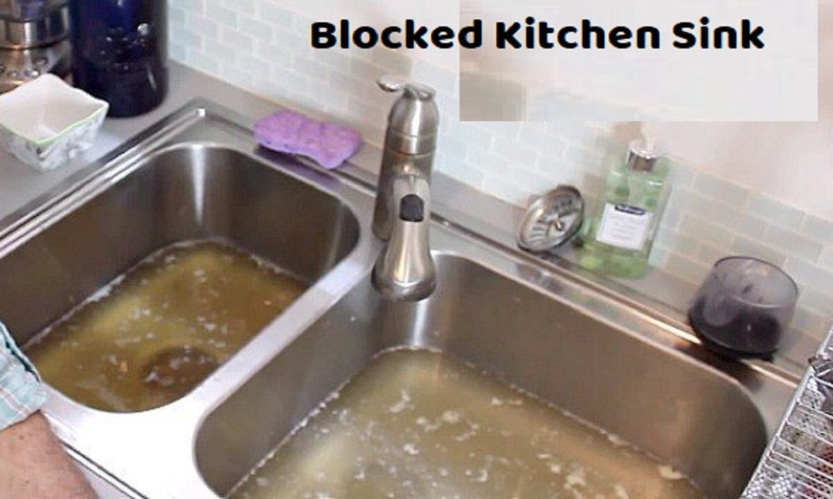 Blocked Kitchen Sink