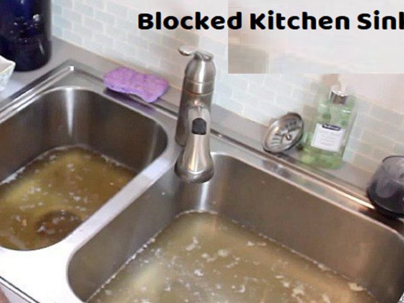 Blocked Kitchen Sink