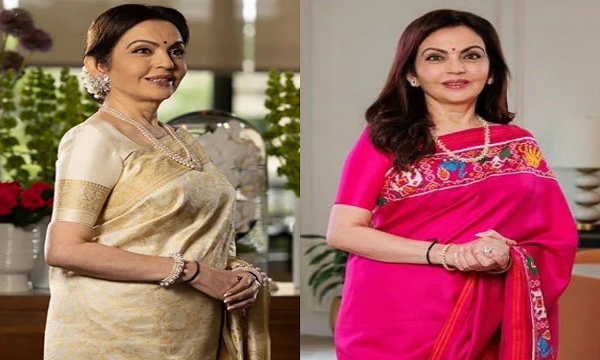 In pics: Check out Nita Ambani's 5 most expensive and alluring sarees