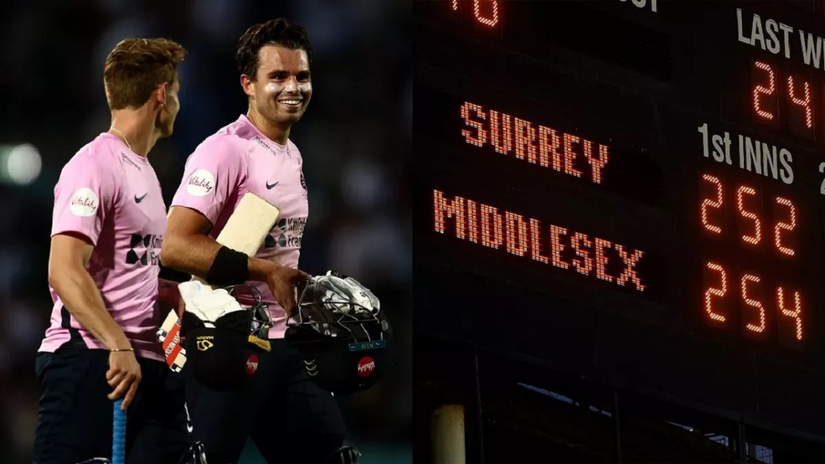 Surrey vs Middlesex T20 Blast