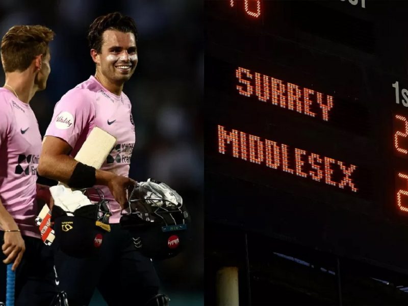 Surrey vs Middlesex T20 Blast