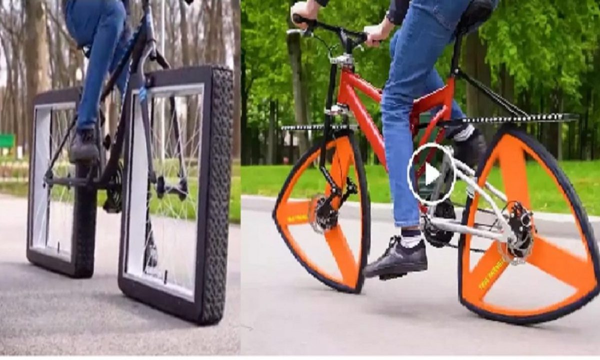 Square Wheels Bicycle Video