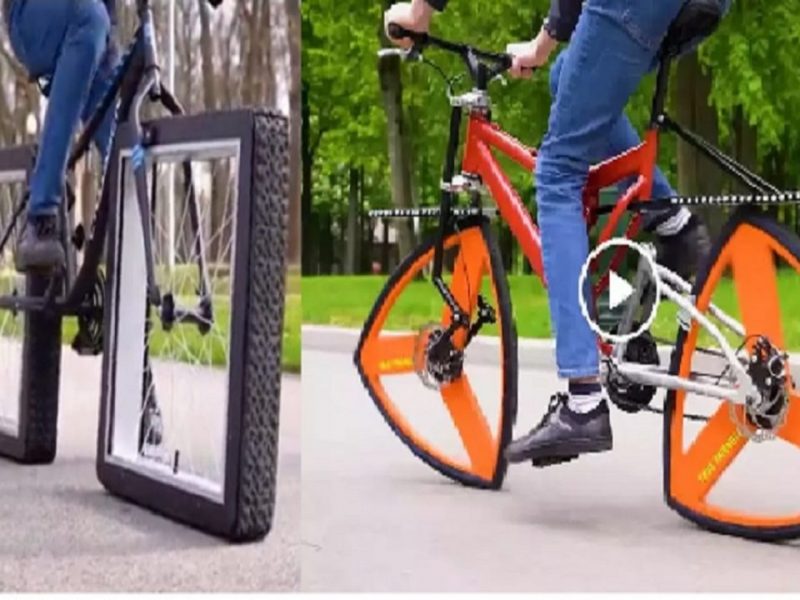 Square Wheels Bicycle Video