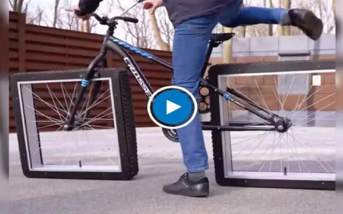 square wheel bicycle