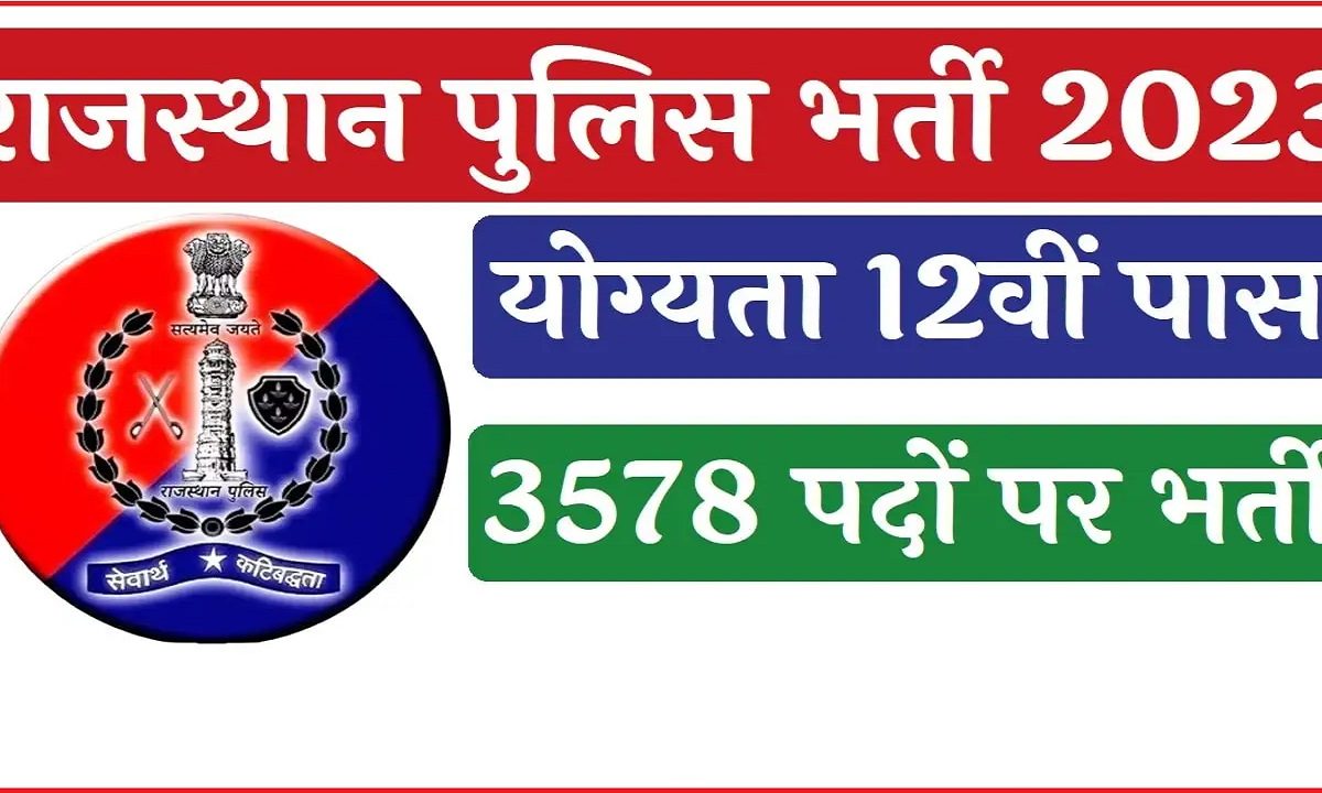 Rajasthan Police Constable Recruitment 2023