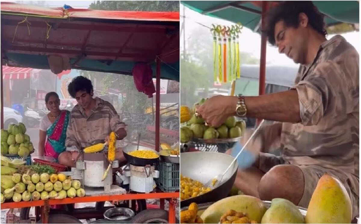 Sunil Grover Sells Corn