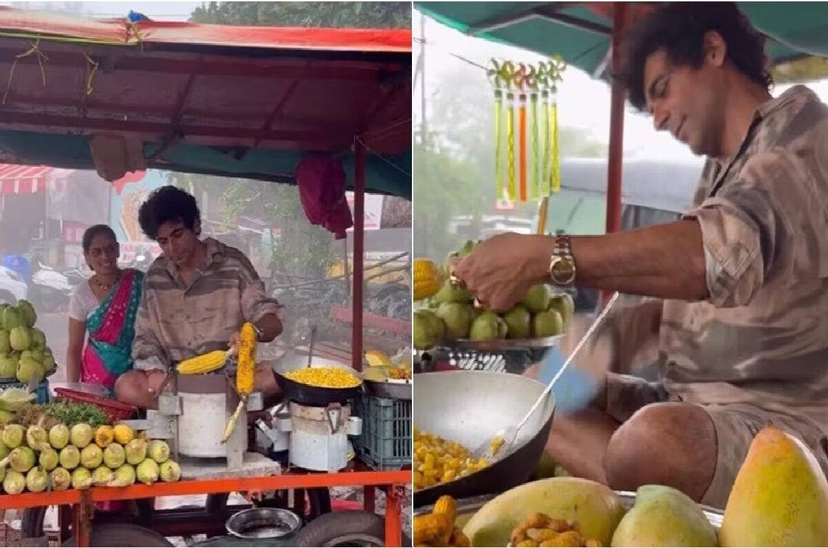 Sunil Grover Sells Corn