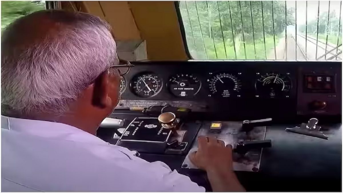 work of train loco pilot