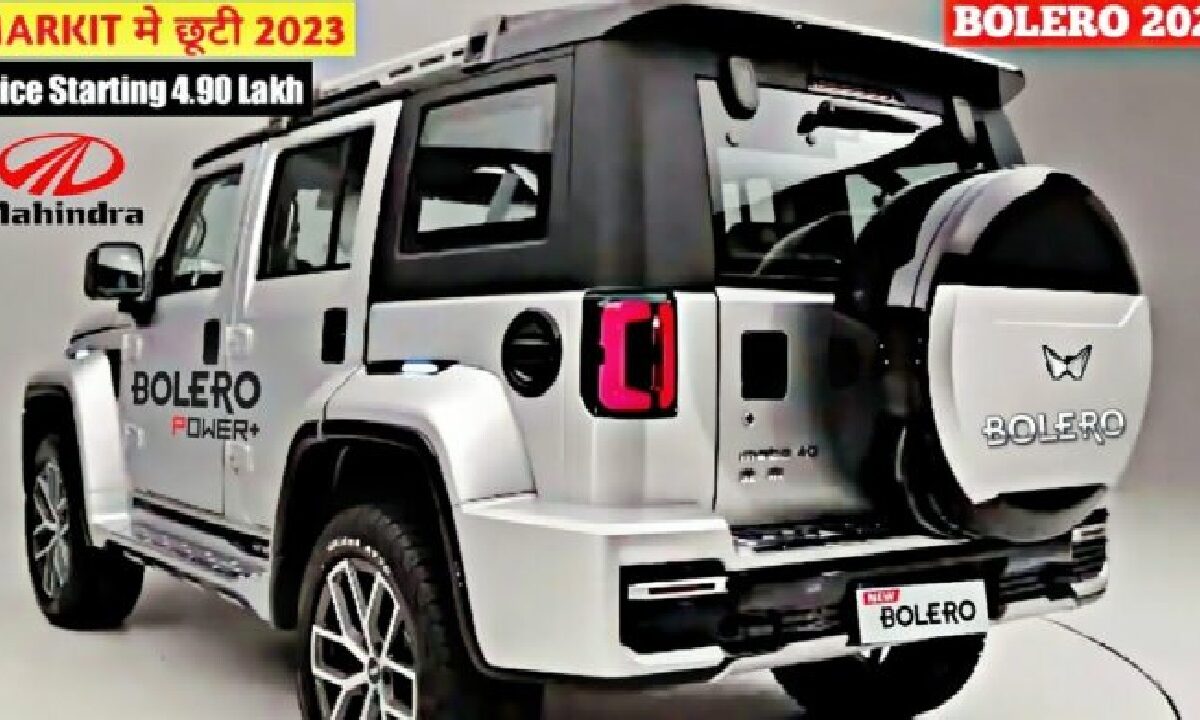 Mahindra Bolero SUV 2023