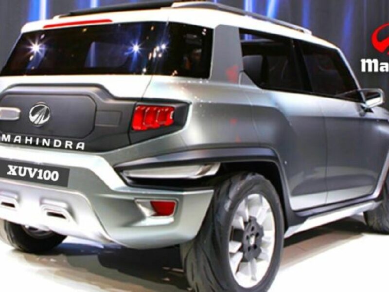 New Mahindra XUV100 SUV 2023