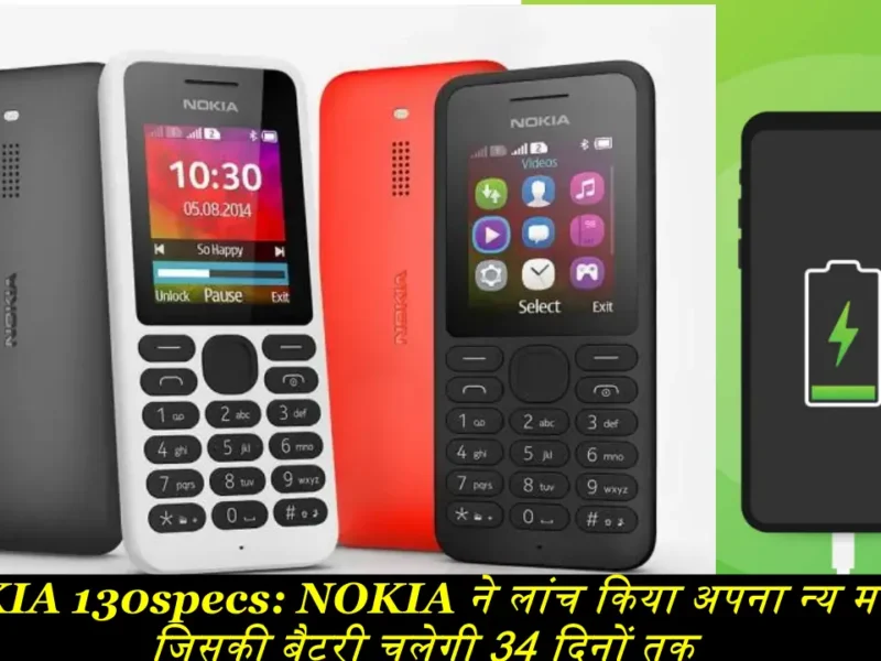 Nokia 130 Specs