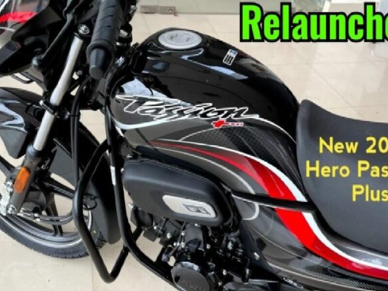 Relaunched Hero Passion Plus 125