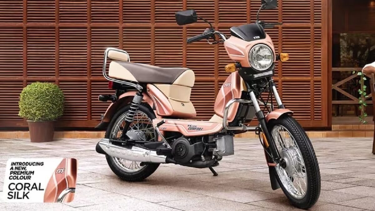 TVS XL Electric moped