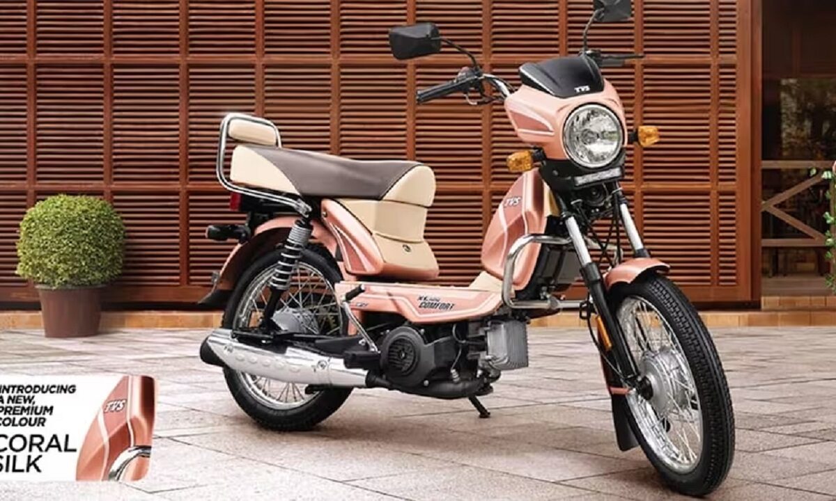 TVS XL Electric moped