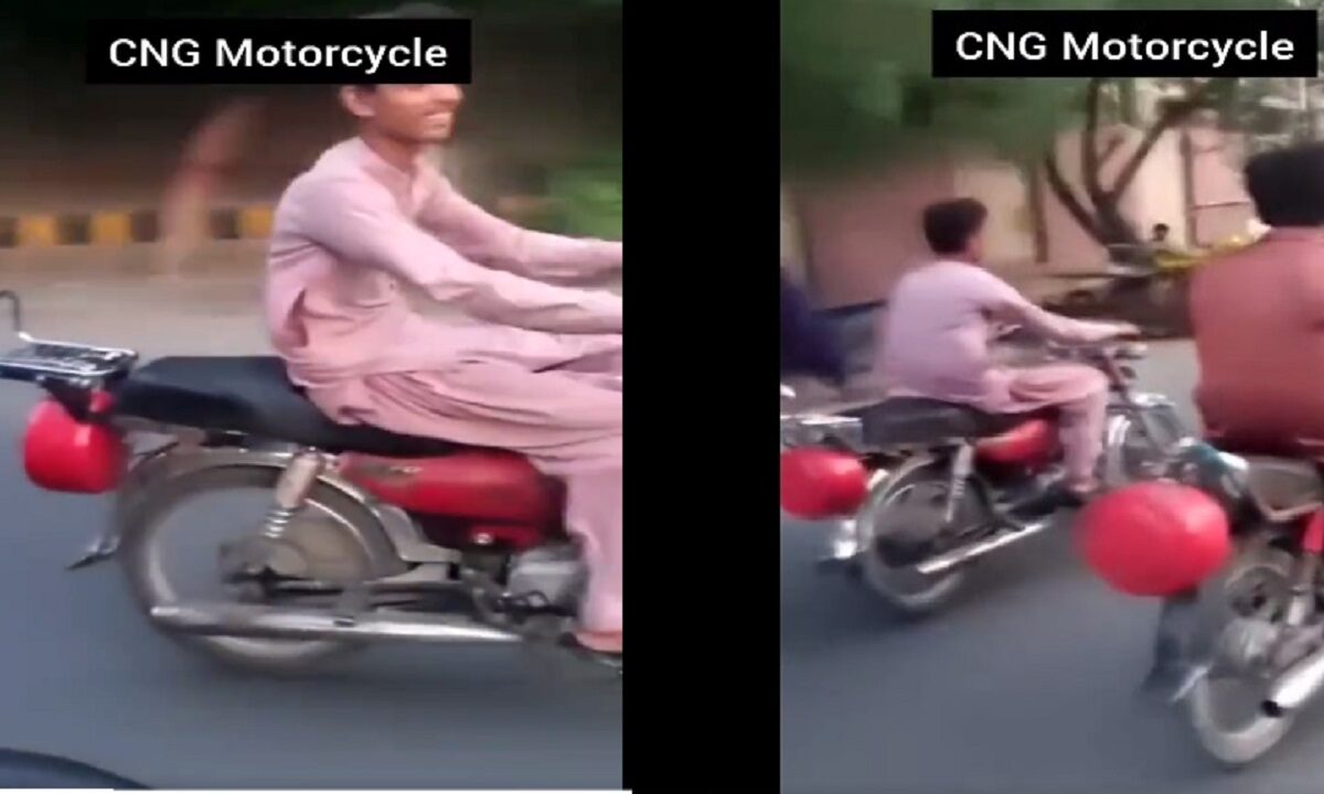 Modified Cng Bike