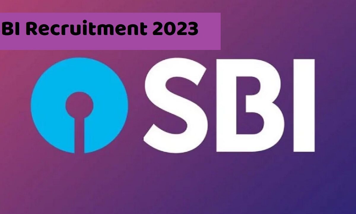 SBI Recruitment 2023