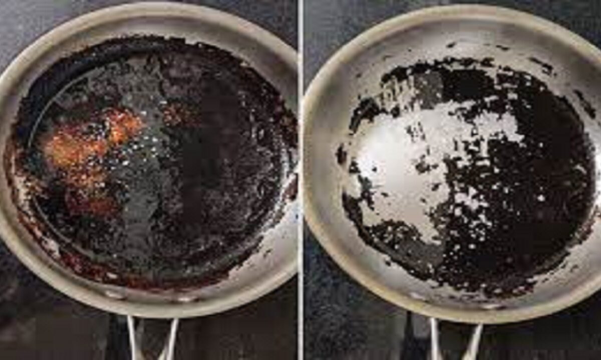 burnt utensils