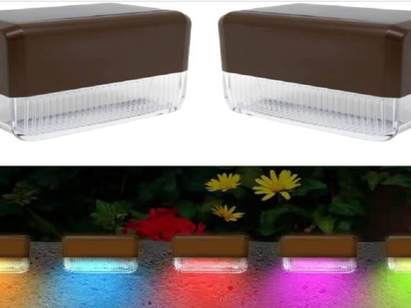 hardoll LED Waterproof Fence Solar Light Lamp