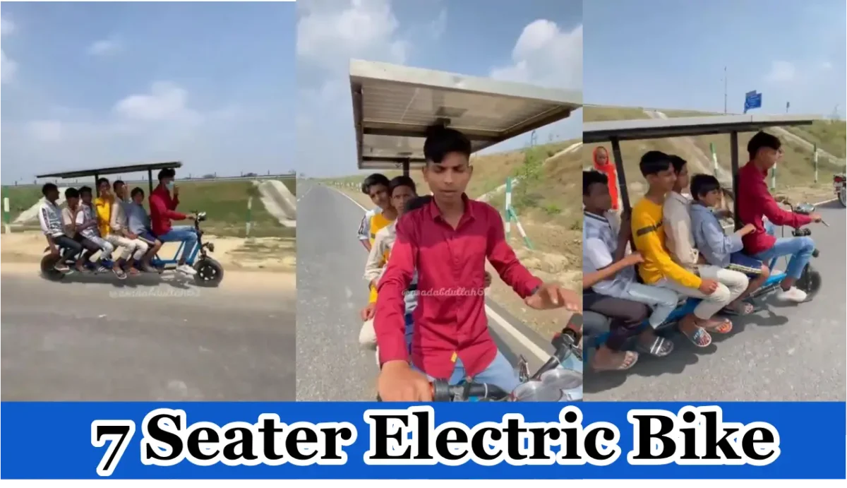 7 Seater Electric Bike