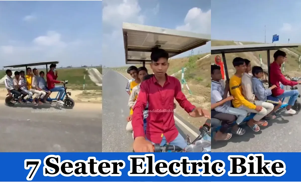 7 Seater Electric Bike