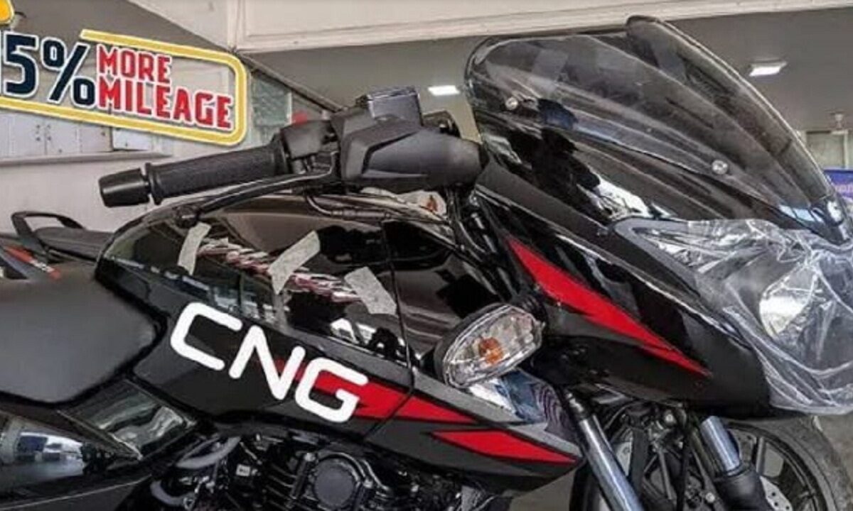 CNG Pulsar bike