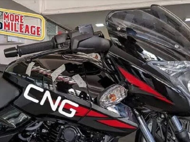 CNG Pulsar bike