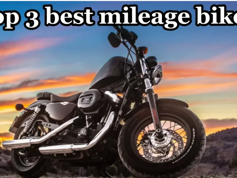 Top 3 best mileage bikes