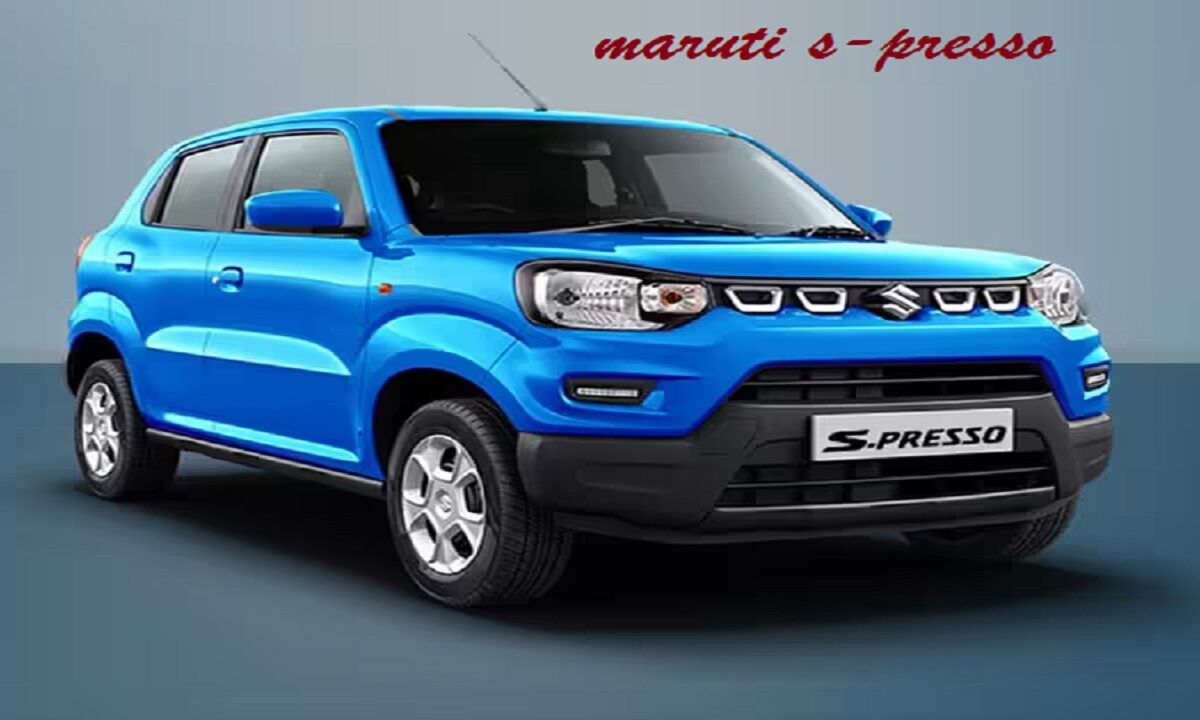 maruti s-presso