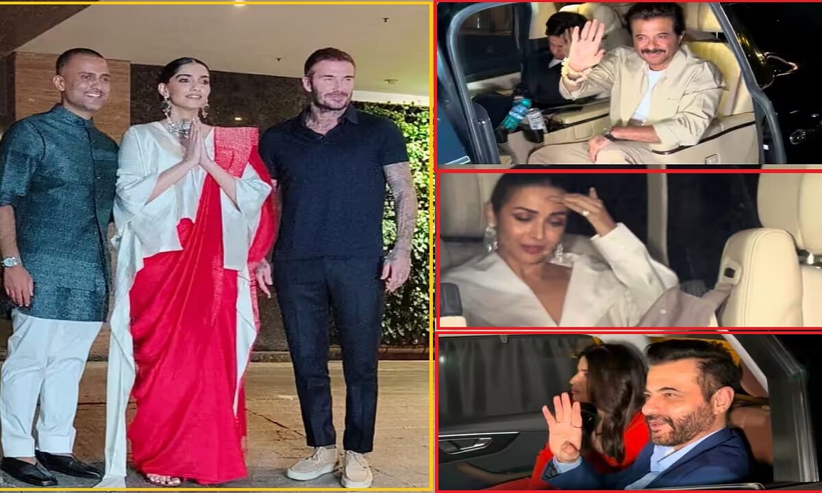 David Beckham Sonam Diwali Party