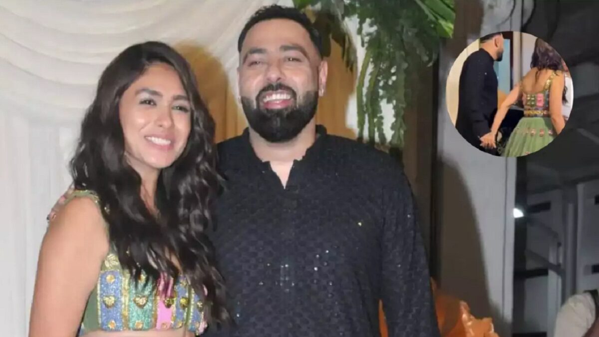 Mrunal Thakur and Badshah