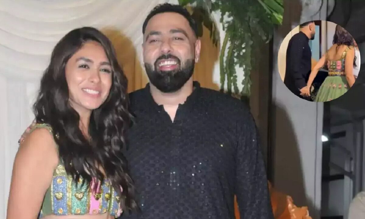 Mrunal Thakur and Badshah