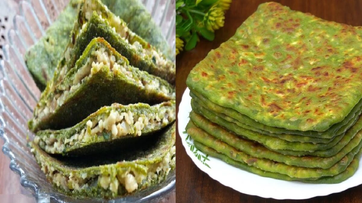 palak paneer paratha