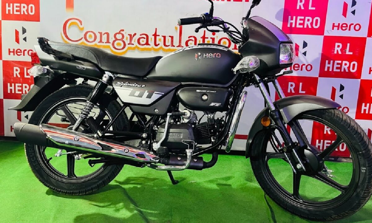 Hero Splendor Plus Black and Accent