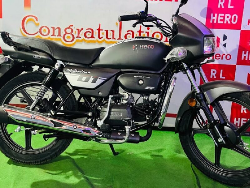 Hero Splendor Plus Black and Accent