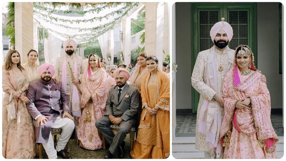 Navjot Sidhu son got married