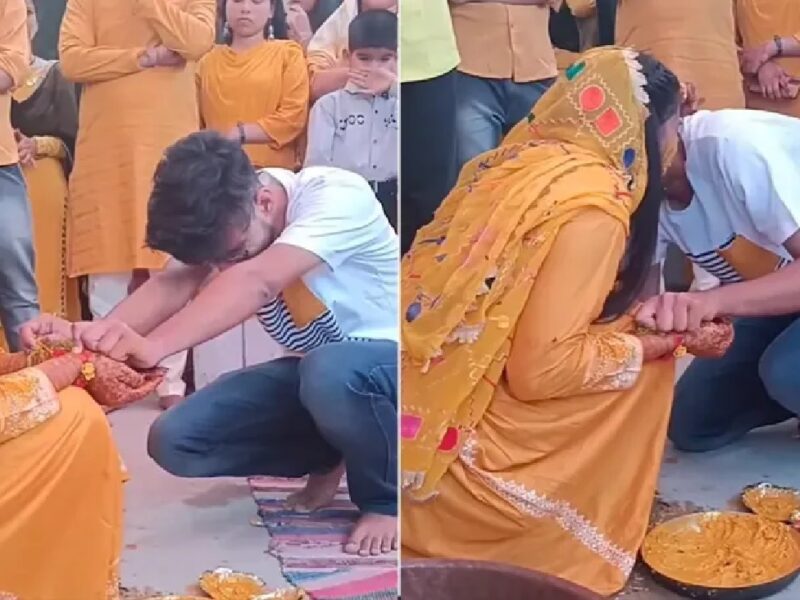 Brother Cried In Sister Haldi Video Goes Viral