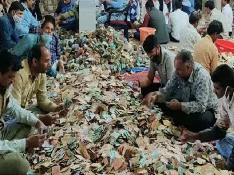 Chittorgarh Sanwariya Seth Store Counting Finished-11-crore-25-lakh-rupees-cash