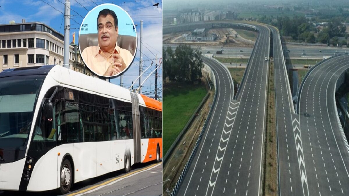 electric bus project in delhi jaipur route