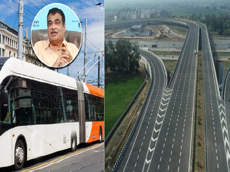 electric bus project in delhi jaipur route