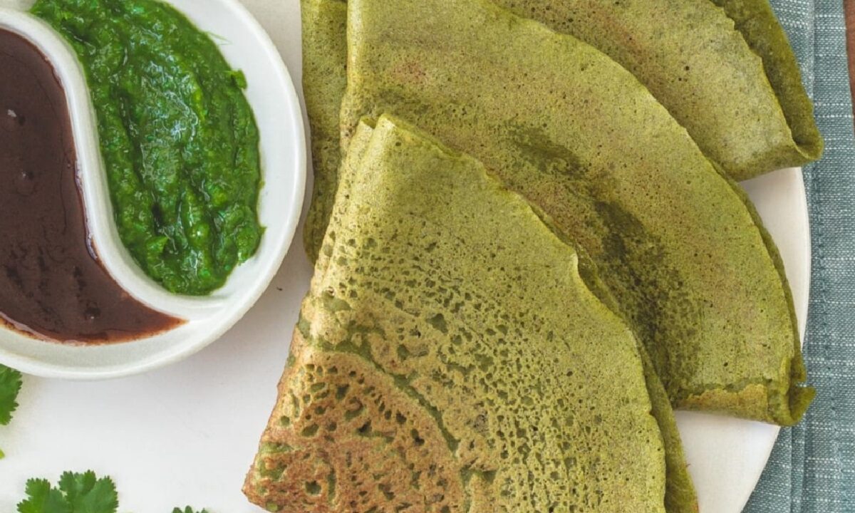 Making Protein Rich Moong Dosa