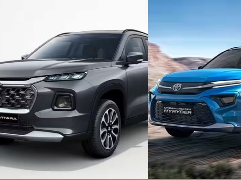 Maruti Suzuki Grand-Vitara And Toyota-Hyrider Will Get 7 Seater Version