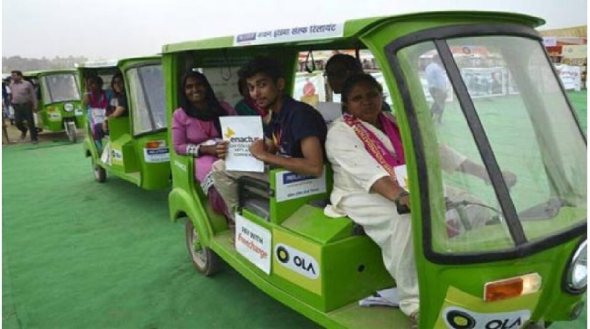 OLA e-rickshaw