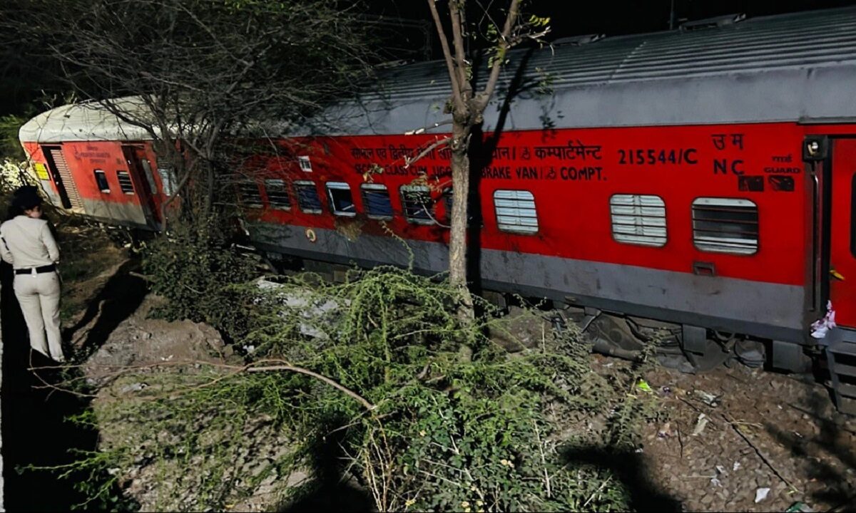 Sabarmati Express and goods train