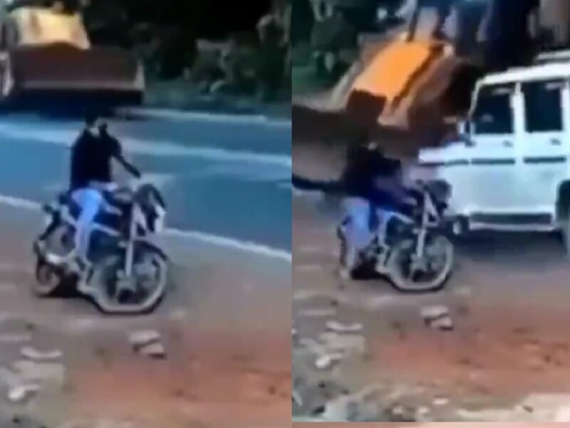 JCB Accident Video Viral