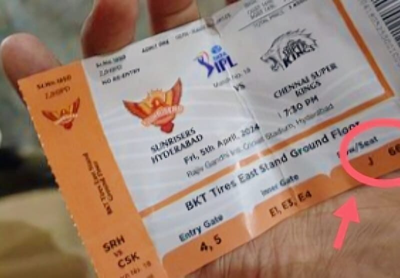 ipl ticket