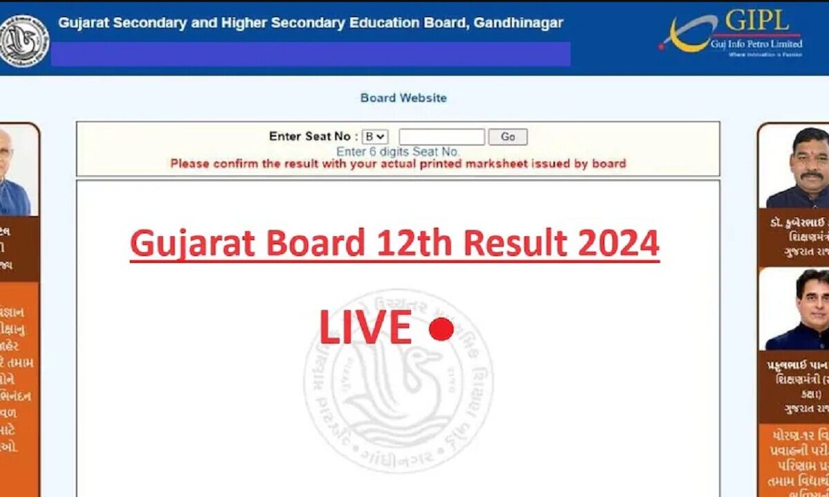 Gujarat Board 12th Result