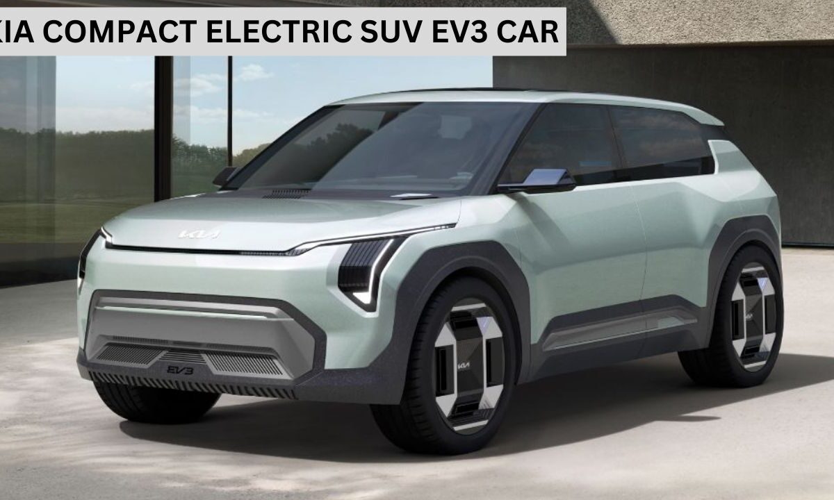 KIA compact electric SUV EV3 car