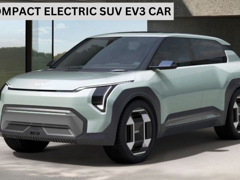 KIA compact electric SUV EV3 car